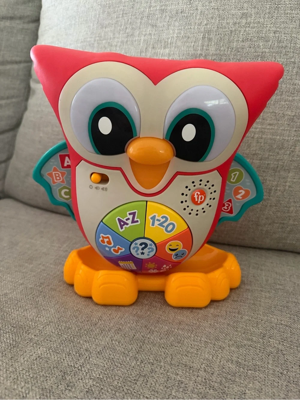 Fisher-Price Interactive Owl Learning Toy Linkables Works